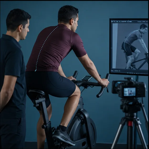 Cycling: neck and low back