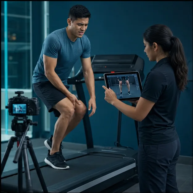 Running: knee and load